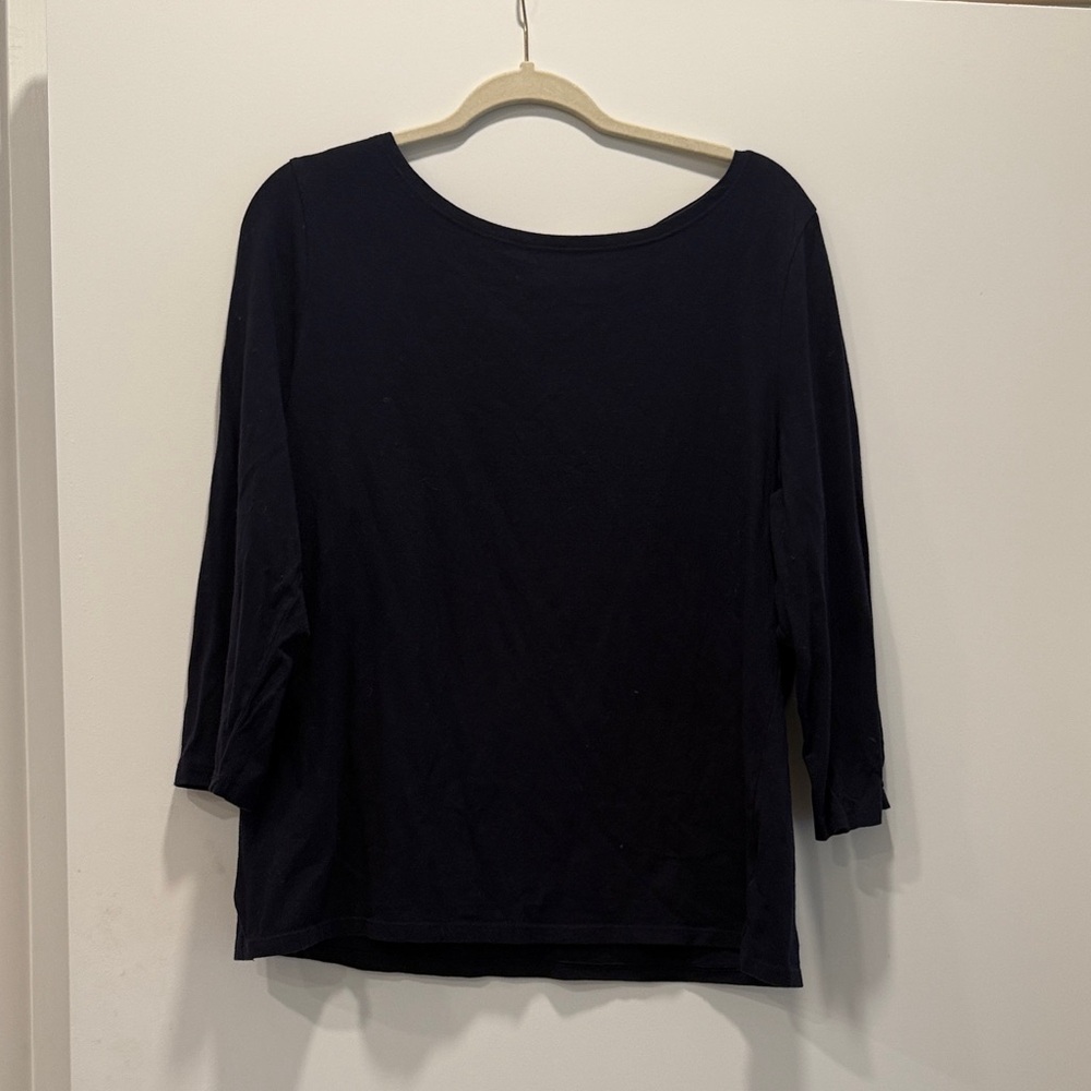 Talbots Black Women's Blouse